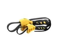 Milageto Clé à sangle réglable en caoutchouc, accessoires portables polyvalents, ouvre-bocal, outil de plomberie pour réparation, mécanique, plomberie, 6 Pouces 8 Pouces