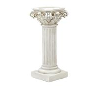 Milageto Colonne romaine en résine, ornement décoratif pour table de mariage, sculpture architecturale nordique blanche, style nordique, pour agencement de, S