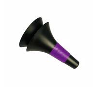 Milageto Cône d'Entraînement Sportif pour Exercices d'Agilité Marquage de Terrain Coordination et Conception Épaissie en PP Adapté aux Athlètes et Séances de Sport Intérieur Extérieur, Noir, Violet
