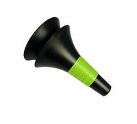 Milageto Cône d'Entraînement Sportif pour Exercices d'Agilité Marquage de Terrain Coordination et Conception Épaissie en PP Adapté aux Athlètes et Séances de Sport Intérieur Extérieur, Noir, Vert
