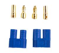 Milageto Connecteur pour modèles réduits d'avions RC, fiche compacte haute intensité 100 A, robuste, accessoires réparation, 1.5 Cm X 1.5 Cm