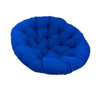 Milageto Coussin de Chaise à Bascule, Coussin de, hamac, Remplacement ménager, de siège de balançoire Rond pour Porche, Balcon, canapé, Bleu Royal