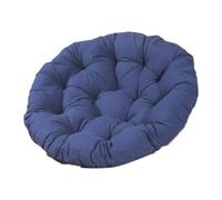 Milageto Coussin de Chaise à Bascule, Coussin de, hamac, Remplacement ménager, de siège de balançoire Rond pour Porche, Balcon, canapé, Bleu Foncé