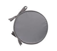 Milageto Coussin de Chaise Rond, Coussin de siège, Pouf de Sol Polyvalent, Meubles de Patio pour, Chambre à Coucher, cérémonie du thé, canapé de Jardin, Gris Clair 38 Cm