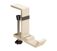 Milageto Crochet pour Sac à Main Porte-sac de Bureau Accessoire Suspendu Aluminium Ajustable Pliable Compact Adapté Aux Adultes Maison Bureau École, Beige