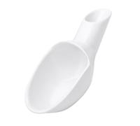 Milageto Cuillère à café en Grains de café Outil de Mesure Pratique pour Le Remplissage des Grains de café Cuillère à Grains de café pour la Cuisson des, Blanc