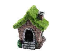 Milageto Décoration d'aquarium en résine pour Maison de Poisson, Figurine décorative, cachette, cabane, Sculpture en résine, Micro, décoration pour