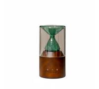 Milageto Diffuseur d'Arômes Diffuseur d'Huiles Essentielles Nébuliseur Pulvérisateur Design Décoratif Moderne en Verre et Efficace 11-20㎡ Nébulisation à Froid, Vert, size to 6