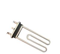 Milageto Élément Chauffant Résistance Chauffage Pièce Détachée Module Chauffage Tube Double en Acier Inoxydable avec Plot Isolant Bornes de Raccordement, 1800W Longueur Totale 19,5