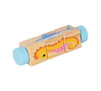 Milageto en bois, et jeu de réflexion pour développer les capacités cognitives, idéal pour l'éveil des jeunes enfants (garçons et, Style B