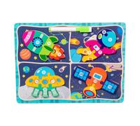 Milageto en Bois pour Tout-Petits, Tableau à Dessin, Jouet éducatif, Jeu d'imagination, Cadeau de Noël, école, garçons et Filles de 3 Ans et Plus, Espace