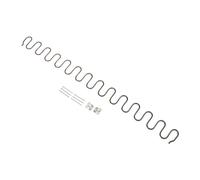 Milageto Ensemble de Ressorts pour Canapé, Pièces de Réparation En Zigzag, Accessoires de Rembourrage, longueur 60cm