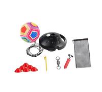 Milageto Entraînement de Football Solo, Retour de Football, Aide à l'entraînement dans Le Jardin pour débutants, équipement d'entraînement Sportif, Style B