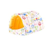 Milageto et Confortable pour Hamster, Semi-fermé, idéal pour l'hiver. Cachette Douce et agréable pour Petits Animaux, Type Grotte, pour Cochon, S