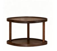 Milageto Étagère d'angle en Bois Massif Multifonctionnelle Rangement d'angle Vanité Stable pr Entrée