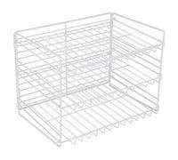 Milageto Étagère de Rangement à 3 Niveaux pour Conserves Alimentaires, pour Garde-Manger, Comptoir, Armoire