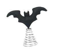 Milageto Figurine de chauve-souris d'Halloween, sculpture décorative créative pour le de l'arbre d'Halloween, statue pour jardin, ferme,
