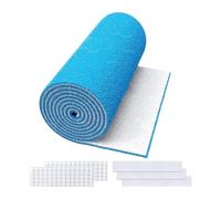 Milageto Filtre climatiseur réutilisable, facile d'entretien, pour grilles d'aération, découpable et compatible avec les grilles ventilation, 30 X 230 Cm