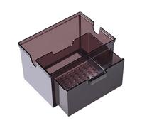 Milageto Filtre d'aquarium, boîte de débordement, tiroir, bac d'égouttage, Efficace, Facile à Installer, supérieur Compact pour Aquarium d'eau, Brun