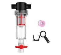 Milageto Filtre Interne pour Aquarium, Filtre à sédiments Automatique, Connexion Rapide de 3/4 po, collecteur de déchets de Poissons, Filetage Mâle 200 Mesh