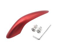 Milageto Front Nose Bec de Garde-Boue Avant Embout Décoratif Aluminium CNC Résistance Élevée Protection Accrue Convenant aux Conducteurs de GTS, Rouge
