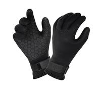 Milageto Gants de plongée sous-Marine en néoprène 3 mm, Gants Thermiques antidérapants à Cinq Doigts, Chauds pour Sports Nautiques et Kayak