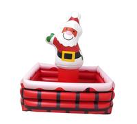 Milageto Glacière Gonflable de Noël pour Boissons, conteneur Gonflable Fantaisie pour fête de Remise de diplôme, Pique-Nique, Piscine à Domicile