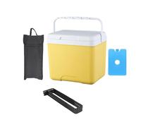 Milageto Glacière Portable Isotherme, glacière Rigide, Multifonction, résistante aux fuites, pour la Plage, Le Camping, Le Barbecue, 15l