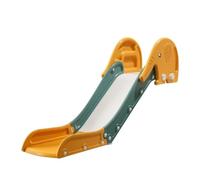 Milageto Glissière HDPE Toboggan à Thème Éléphant Sécurisé Toboggan Plateforme D'aente pr Enfants, s, lon, +Vert
