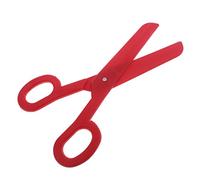 Milageto Grand Ciseaux en Plastique Drôle Jouet Halloween Costume de de Poule Prop - Rouge, 38 1,5 Cm, Rouge
