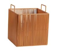 Milageto Grand panier à linge pour couverture avec poignées, paniers de rangement tissés à la main pour salle de jeux,