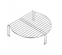 Milageto Grille Cuisson Ron Pieds Facile à Ntoyer Grille Ron Supérieure Barbecue En Acier Inoxydable 304 Surélevé, Pour 16 Pouces
