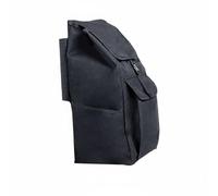 Milageto Housse Chariot Sac Rangement Oxford Compartiment Avant Surface Étanche Pliable Pratique pour Accompagnateur de Courses Utilisation Journalière, Noir, Noir