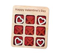 Milageto Jeu de bois en bois jeu stratégique de société de société Valentin Gift Gift Leisure Creative Brain Teaser for Adults Family