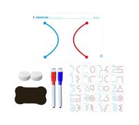 Milageto Jeu de développement des hémisphères gauche et droit, activité d'apprentissage, jouet éducatif portable pour la coordination œil-main, enfant, Commencer