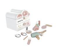 Milageto Kit de maquillage pour enfants, coiffeuse, jouet de beauté, jeu de rôle à la mode, ensemble de vanité, Kits de maquillage princesse pour tout-petits,