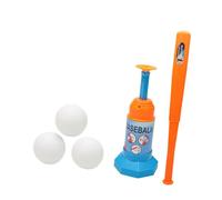 Milageto Lanceur de balles de Baseball et de Tennis, Jouet de 'extérieur pour s'entraîner au bâton, Lanceur pour Enfants de 8 à 12 Ans, Orange