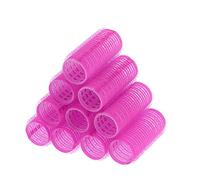 Milageto Lot de 10pcs Self Grip Holding Hair Rollers Curlers, Plastic Hair Roller Set, Hairdressing Curlers Tools DIY Curly - 24mm