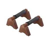 Milageto Lot de 2 Barres de Pompes parallèles en Bois pour Hommes et Femmes, antidérapantes, Stables et Robustes, avec poignées pour Pompes, Supports pour, Coffee S
