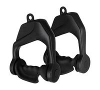 Milageto Lot de 2 poignées de Musculation pour Machine à câble, Confortables, pour Exercices de Fitness, de Gym, de Traction latérale