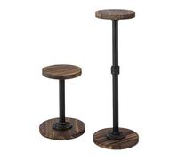 Milageto Lot de 2 présentoirs à chapeaux, support à bijoux multifonctionnel pour perruques, casquettes, pour salon, boutique, vestiaire, vente au détail,