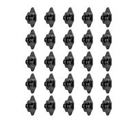 Milageto Lot de 25 isolateurs de clôture électrique à clouer, pour poteaux en Bois, Accessoires de Jardin pour clôtures Robustes, Fil de Fer, Ferme