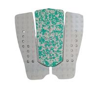 Milageto Lot de 3 Tapis de Glisse Antidérapants en EVA pour Planches de Surf, Paddle, Canoë, Snowboard et Kitesurf, 1Vert 33x31.5x0.5cm