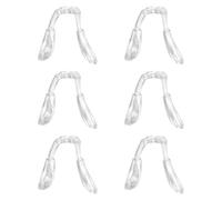 Milageto Lot de 6 plaquettes de nez antidérapantes et robustes pour lunettes
