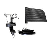 Milageto Manivelle de Direction pour Kayak - Contrôleur de Direction fiable et Professionnel pour Bateau à Moteur