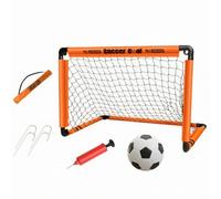 Milageto Mini But Foot Extérieur, Orange, M A | Portable, But Foot Pliable, Facile à Installer, pour Jardin, Enfants, Juniors