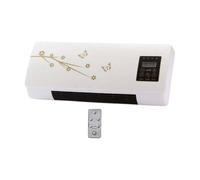 Milageto Mini climatiseur split mural portable pour salon ou bureau. Fonction chauffage/refroidissement, Fleur D'or