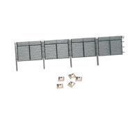 Milageto Mini clôture pour Train Miniature, Accessoire Facile à Assembler, décoration pour Diorama, modélisme ferroviaire, Échelle Ho 13x3.5 Cm
