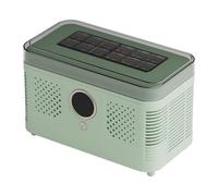 Milageto Mini machine à glaçons de comptoir prête en 15 à 20 minutes avec glaçons, pinces et appareil de congélation pour dortoir domestique, Vert