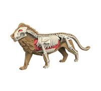 Milageto Modèle de corps d'animal réaliste, outil pédagogique pour l'apprentissage de la biologie animale, puzzle éducatif sur les parties du corps, 3108
